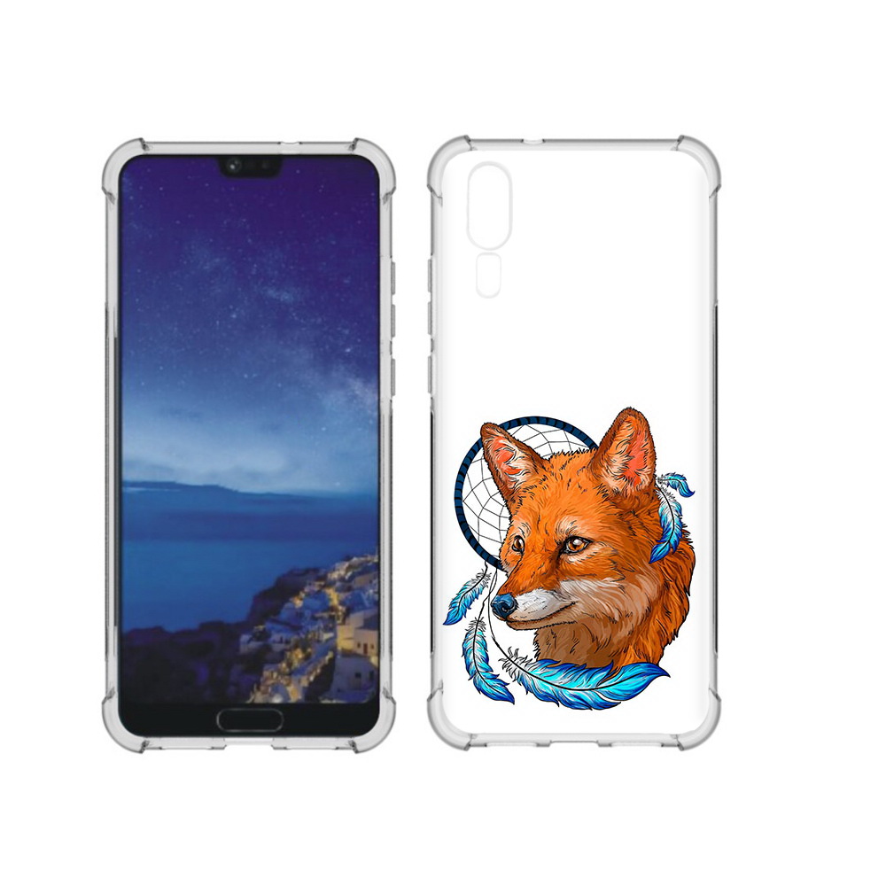 Чехол MyPads Tocco для Huawei P20 лиса и ловец снов (PT108006.52.438)