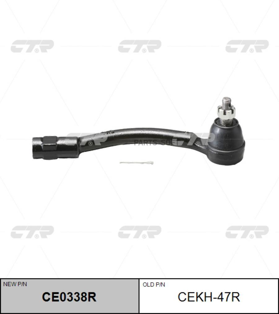 

Наконечник Рулевой Тяги (Старый Номер Cekh47r) CTR арт. CE0338R