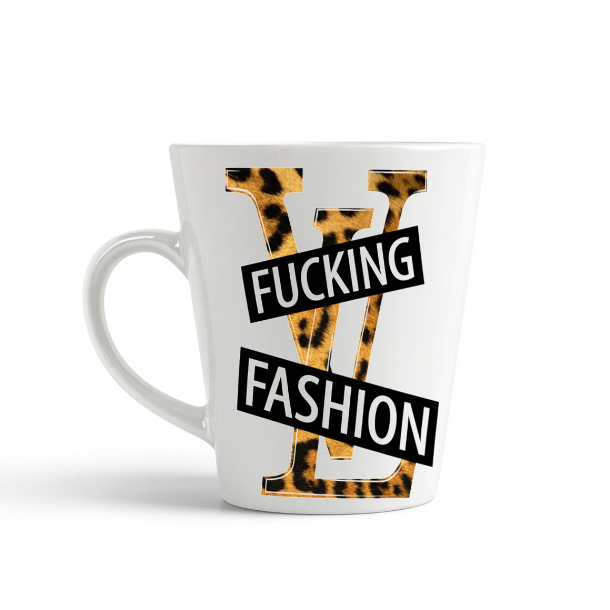 

Конусная кружка CoolPodarok Fucking fashion
