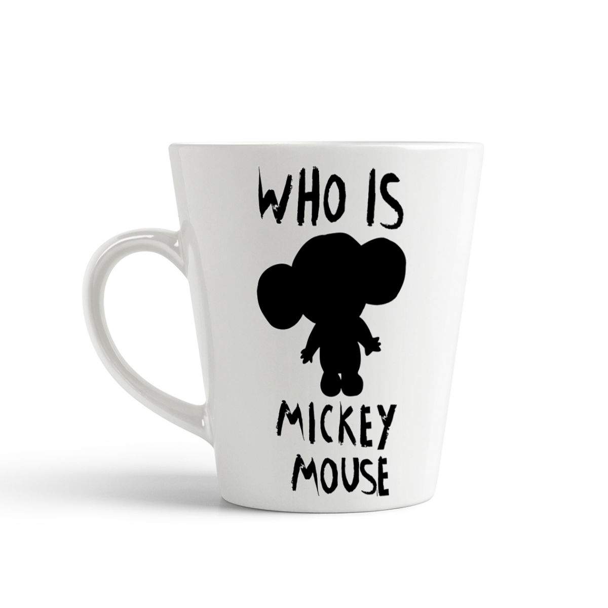

Конусная кружка CoolPodarok Who is Mickey Mouse