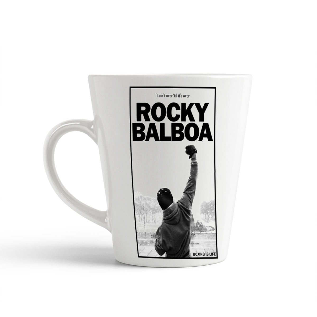 

Конусная кружка CoolPodarok Rocky Balboa