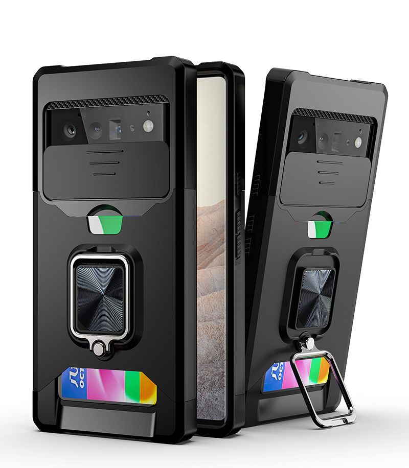 

Противоударный чехол Сard Reader Case для Google Pixel 6 Pro, черный, Сard Reader Case