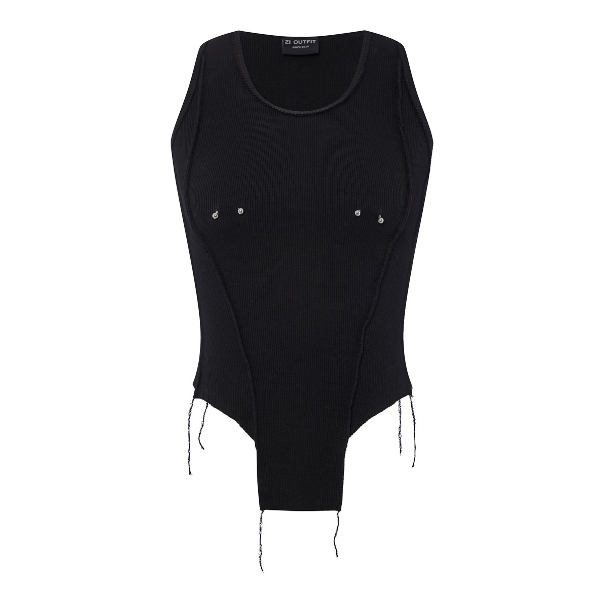 

Топ женский Zi Outfit 38081 черный M, 38081