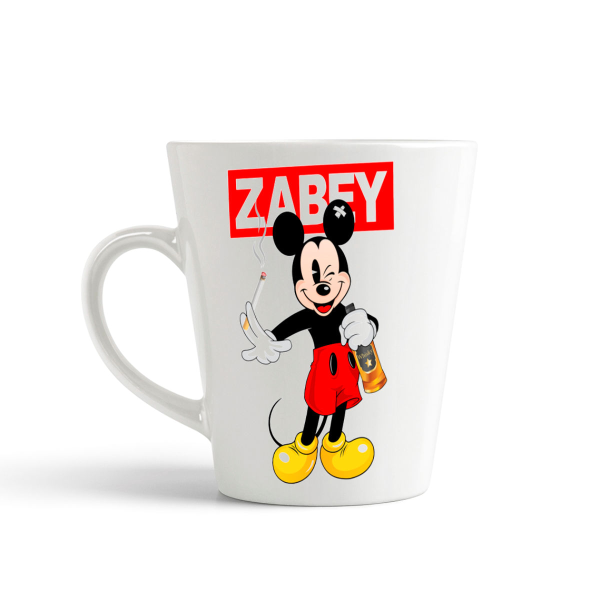 

Конусная кружка CoolPodarok Zabey Микки Маус
