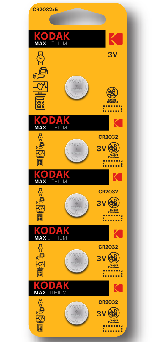 Батарейка Kodak CR2032 5 шт