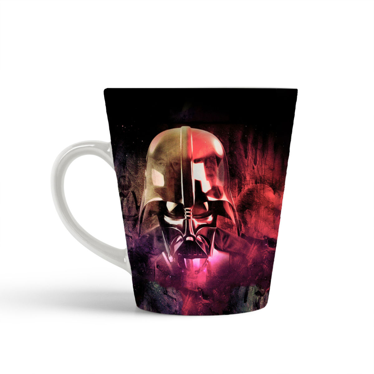 

Конусная кружка CoolPodarok star wars darth vader. Звездные воины. Дарт Вейдер