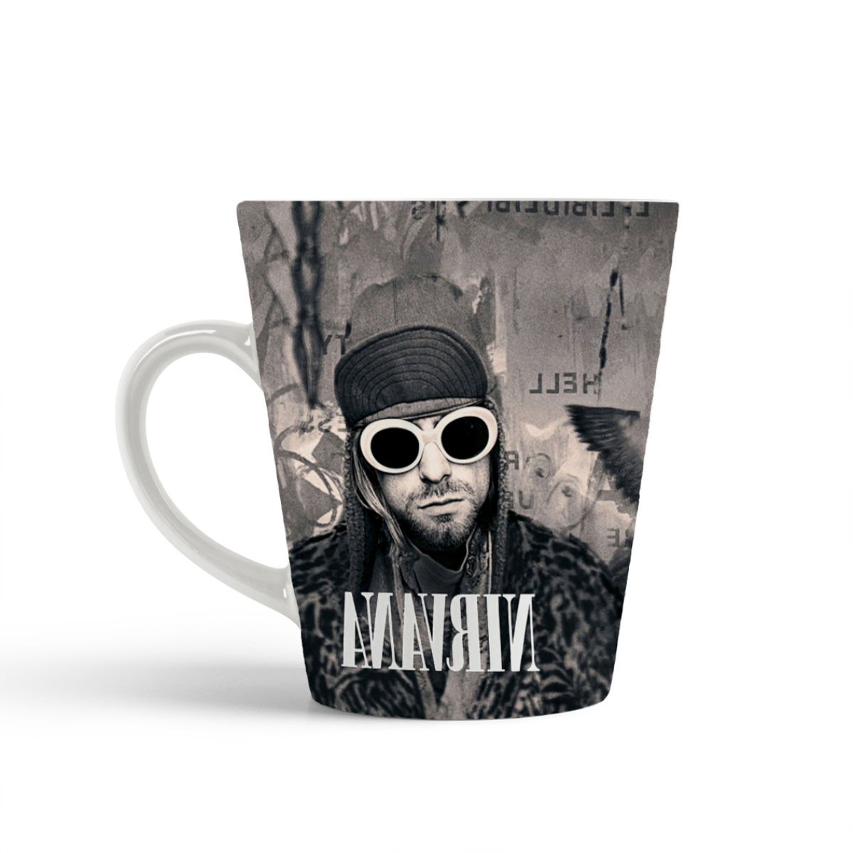 

Конусная кружка CoolPodarok Nirvana