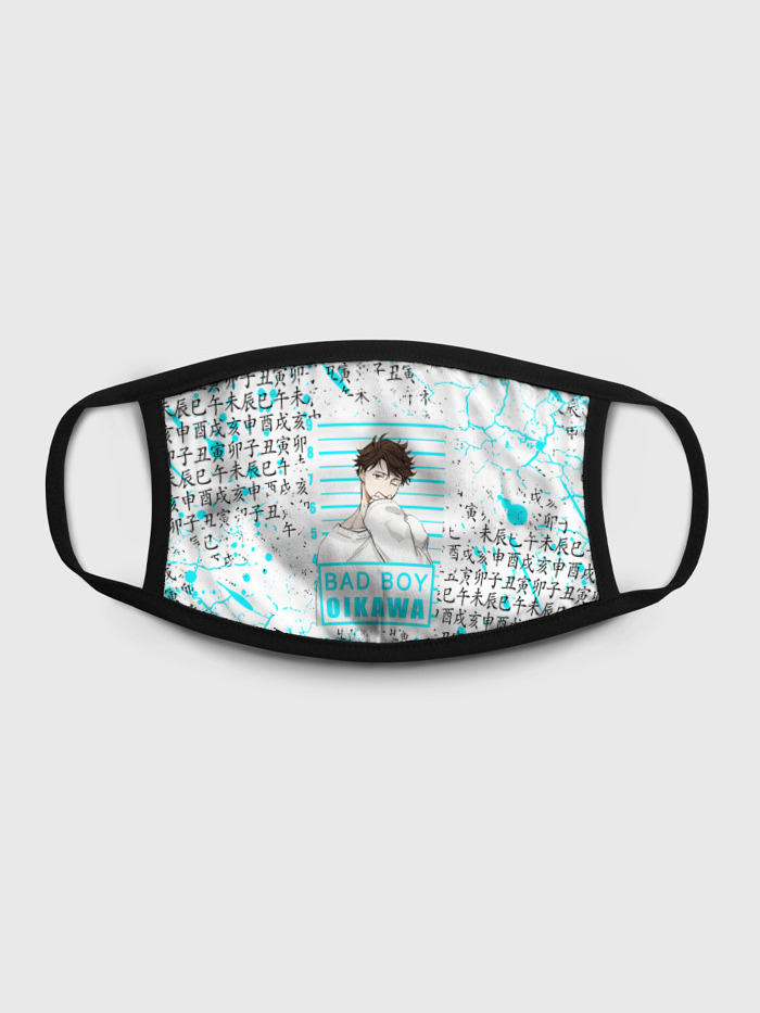 

Многоразовая маска унисекс Burnettie Oikawa Toru, Разноцветный, Oikawa Toru