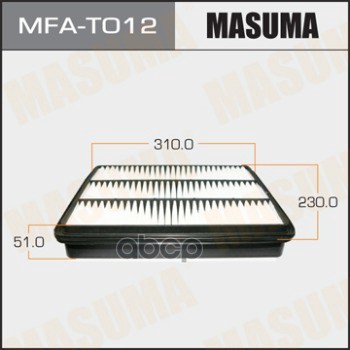 

MASUMA 'MFAT012 Фильтр возд.TOYOTA LAND CRUISER 3.0D 2003=> 1шт