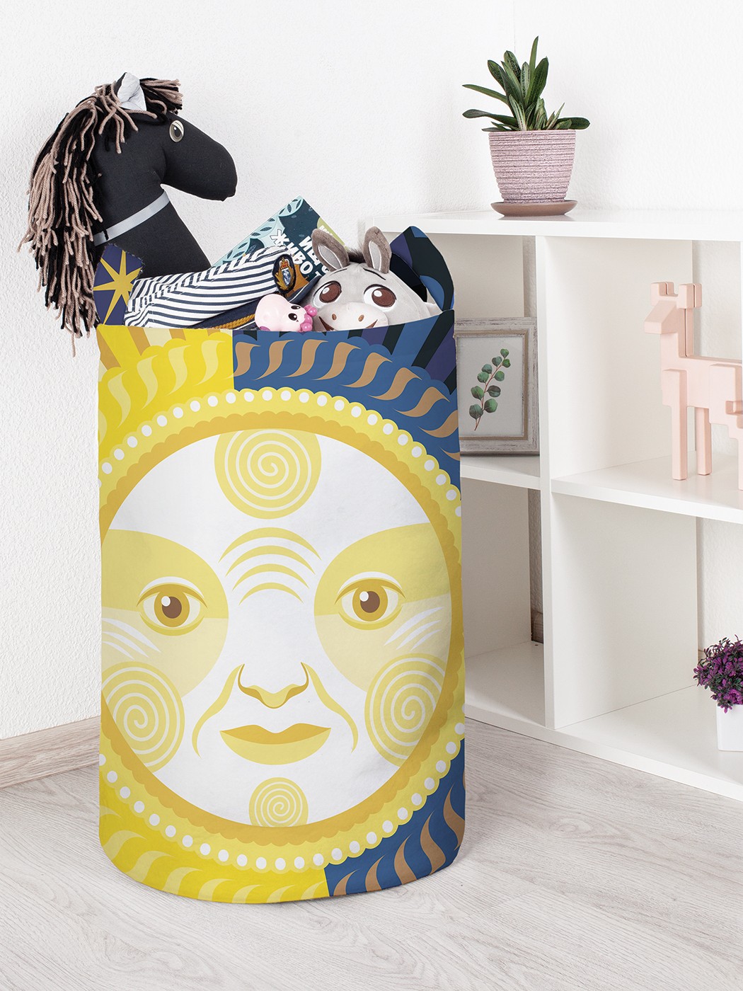 

Корзина для игрушек JoyArty 40x60 см toba_63381_L, Желтый
