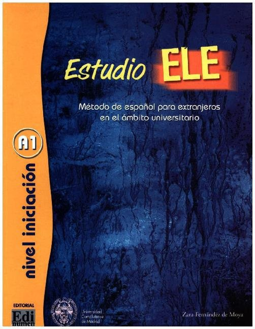 

Estudio Ele A1 (Iniciacion) Libro Del Alumno +D