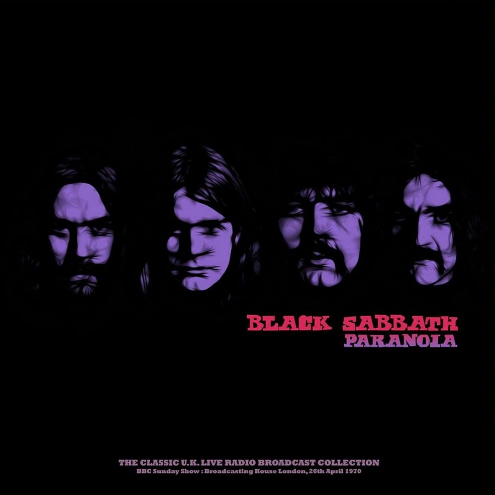 

Black Sabbath Paranoia - BBC Sunday Show, London 1970 (Red Marbled) (LP)