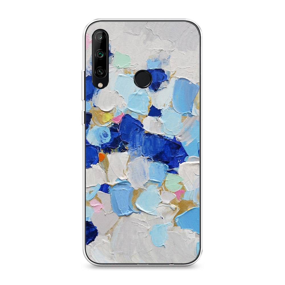 

Чехол Awog на Honor 9C "Холст сине-белый", Синий, 612550-10
