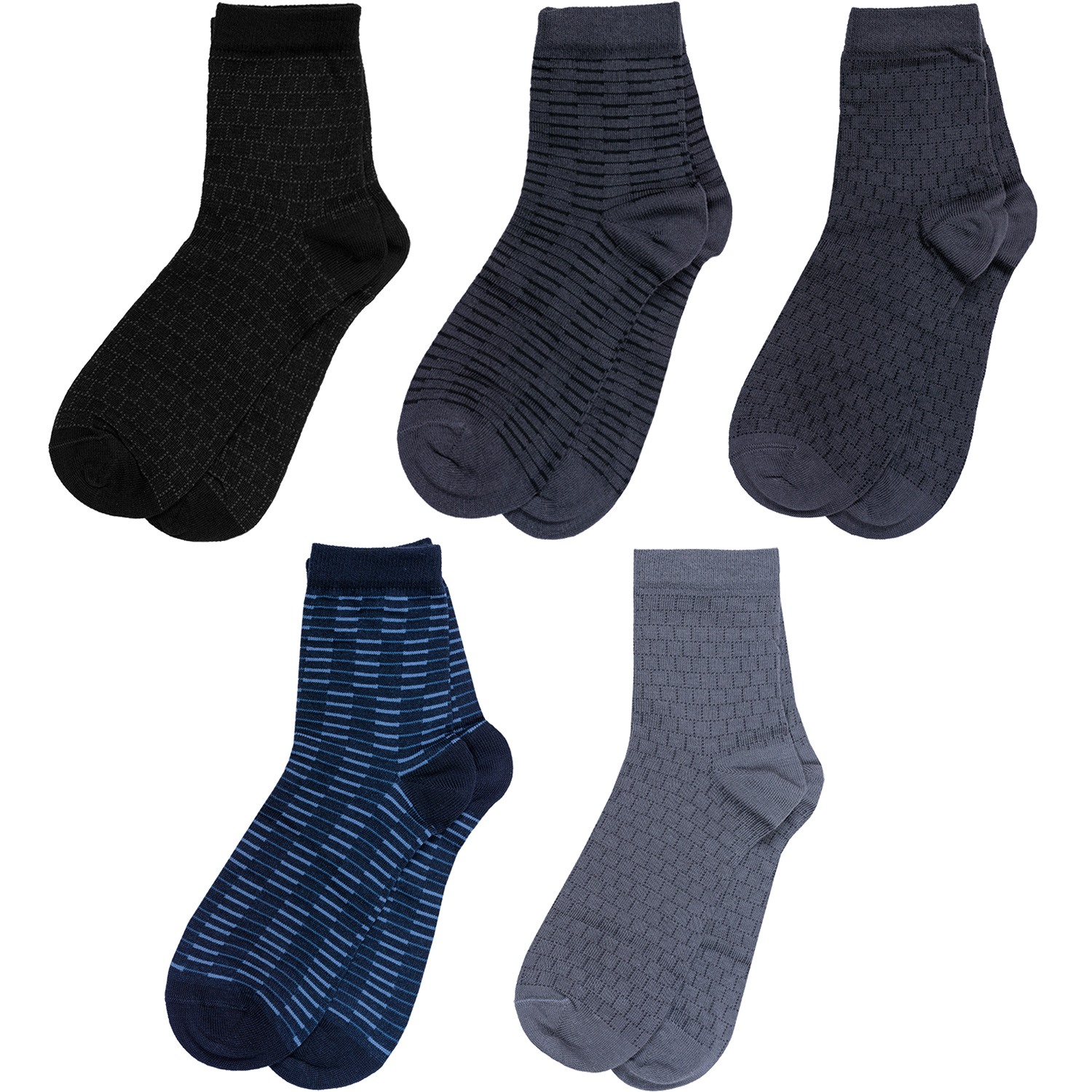 

Носки для мальчиков Rusocks 5-Д3-13029 цв. черный; серый; синий р. 30, 5-Д3-13029