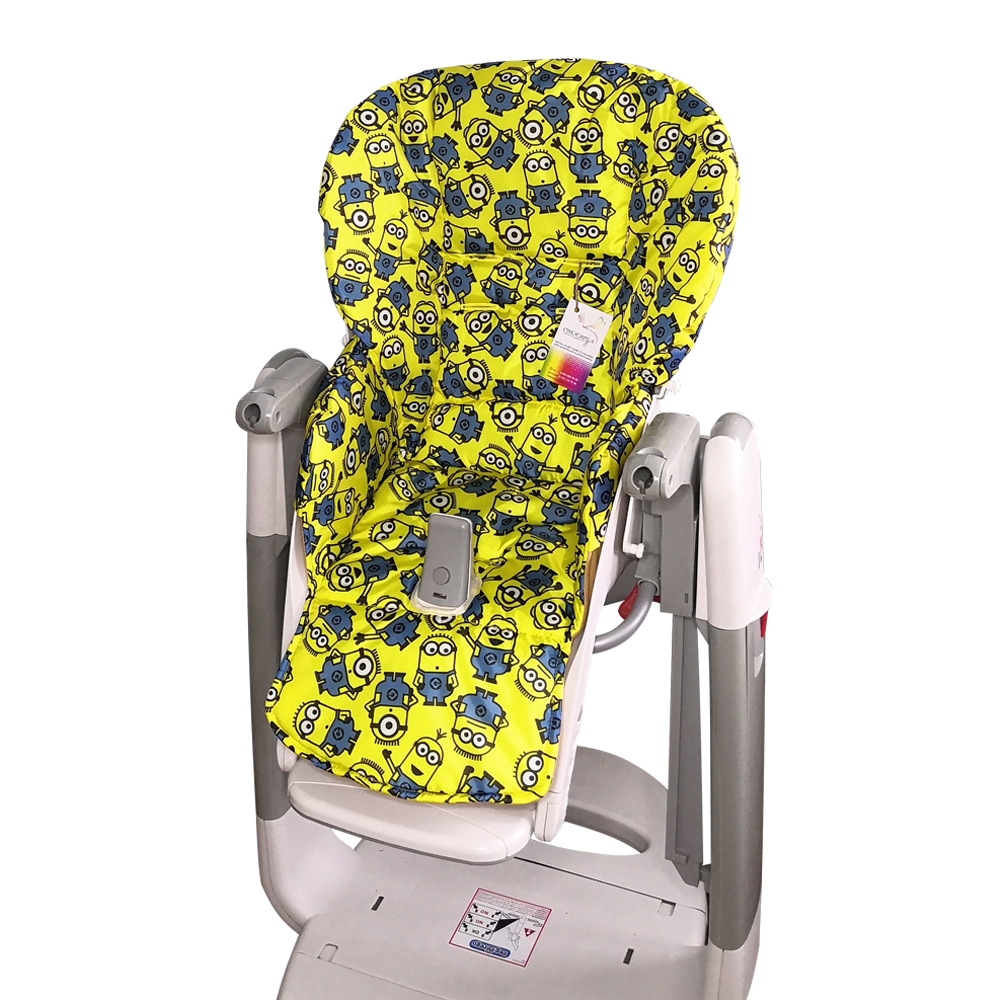 Водостойкий чехол СТРЕКОЗА к стулу для кормления Peg Perego Prima Pappa Diner, Банана