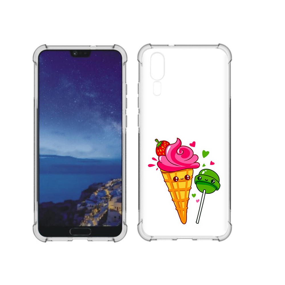 

Чехол MyPads Tocco для Huawei P20 Вкусняшки (PT108006.52.45), Прозрачный, Tocco