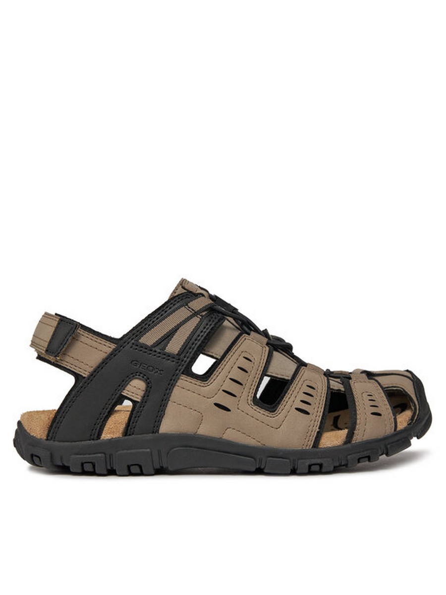 Сандалии мужские GEOX Uomo Sandal Strada U4524C 000EK C6738 коричневые 40 EU