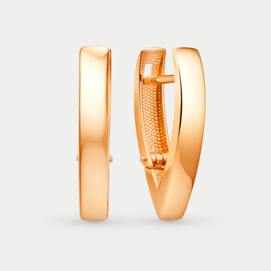 

Серьги из красного золота Династия 016382-1000, 016382-1000