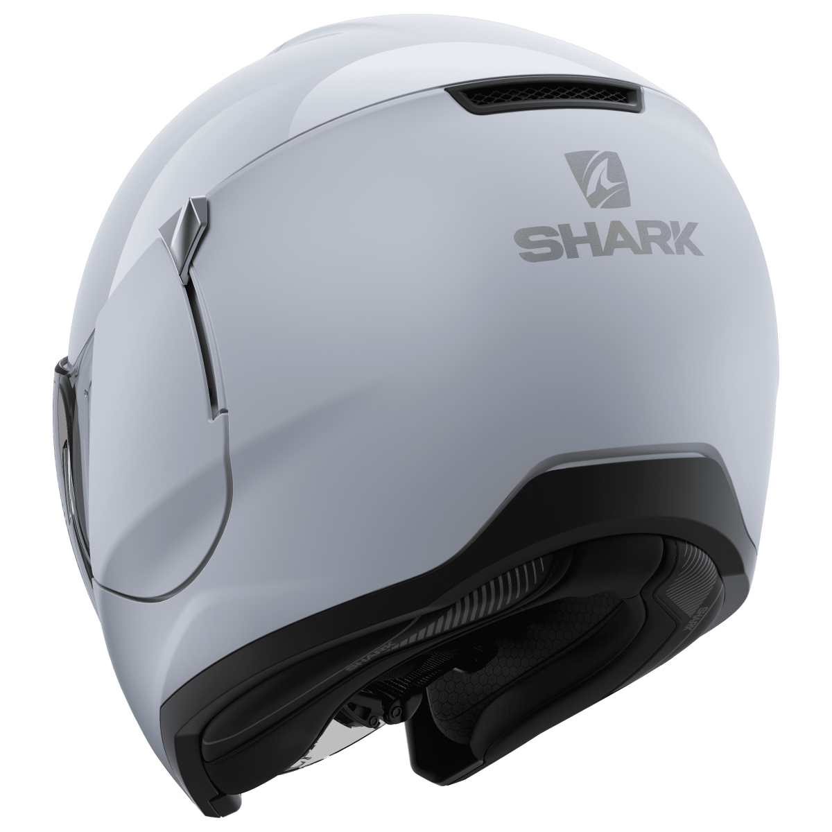Шлем SHARK CITYCRUISER DUAL BLANK арт.HE1928E-W01-XS White/Silver Glossy XS