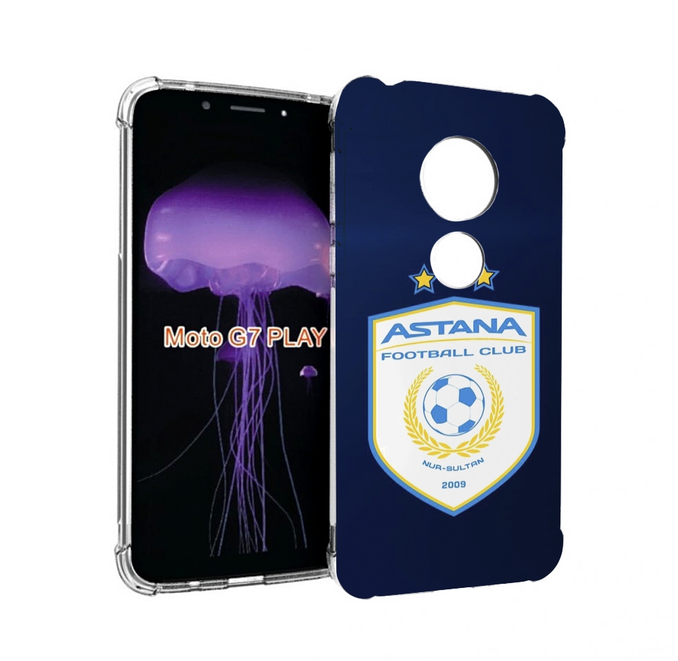 

Чехол MyPads фк астана нур султан для Motorola Moto G7 Play, Прозрачный, Tocco