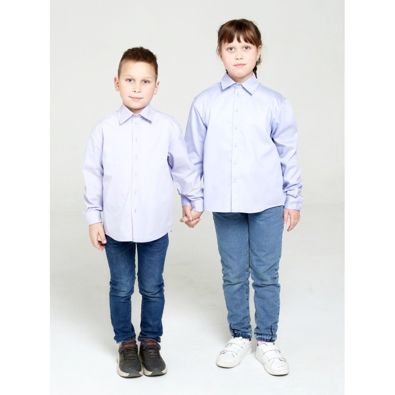 

Рубашка детская NoBrand RUB-Kids-Classic-S, голубой, 128, RUB-Kids-Classic-S