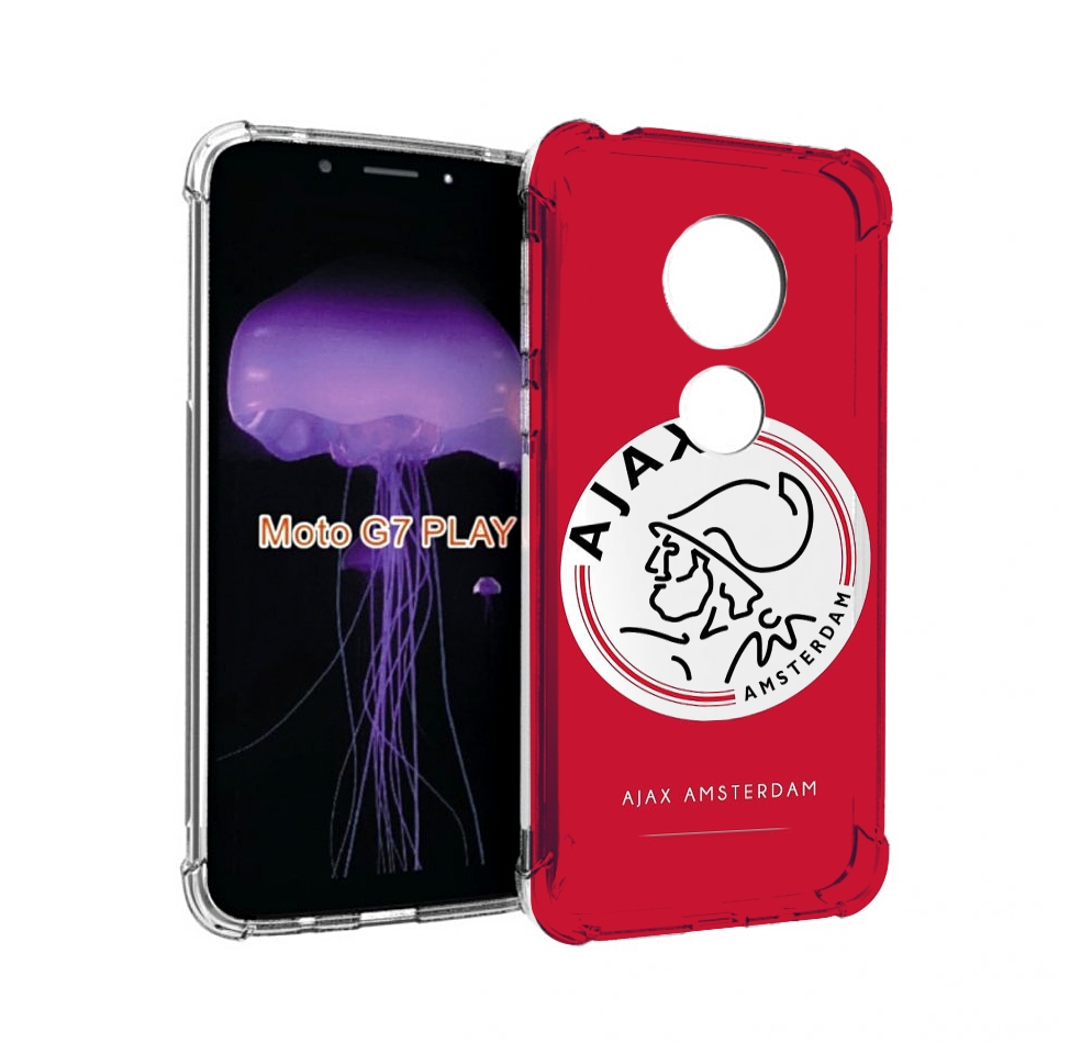 

Чехол MyPads фк аякс амстердам для Motorola Moto G7 Play, Прозрачный, Tocco