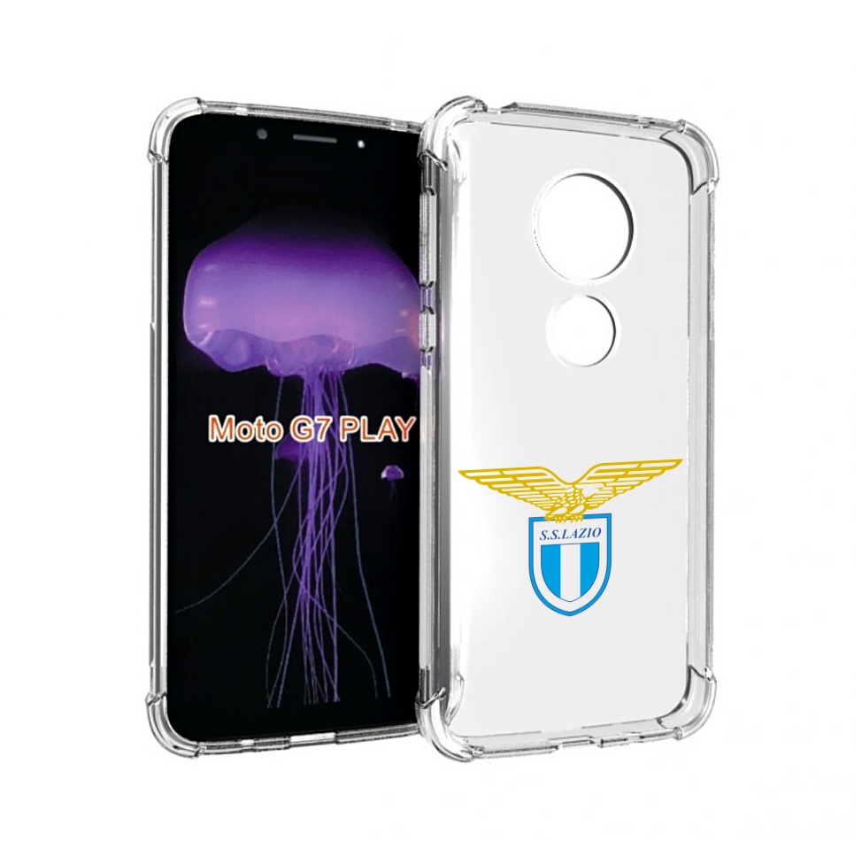 

Чехол MyPads фк лацио для Motorola Moto G7 Play, Прозрачный, Tocco