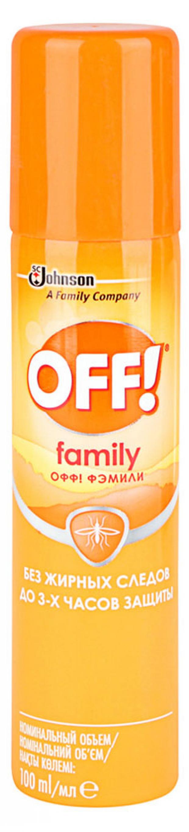 Аэрозоль от насекомых OFF! Family 607368 100 мл