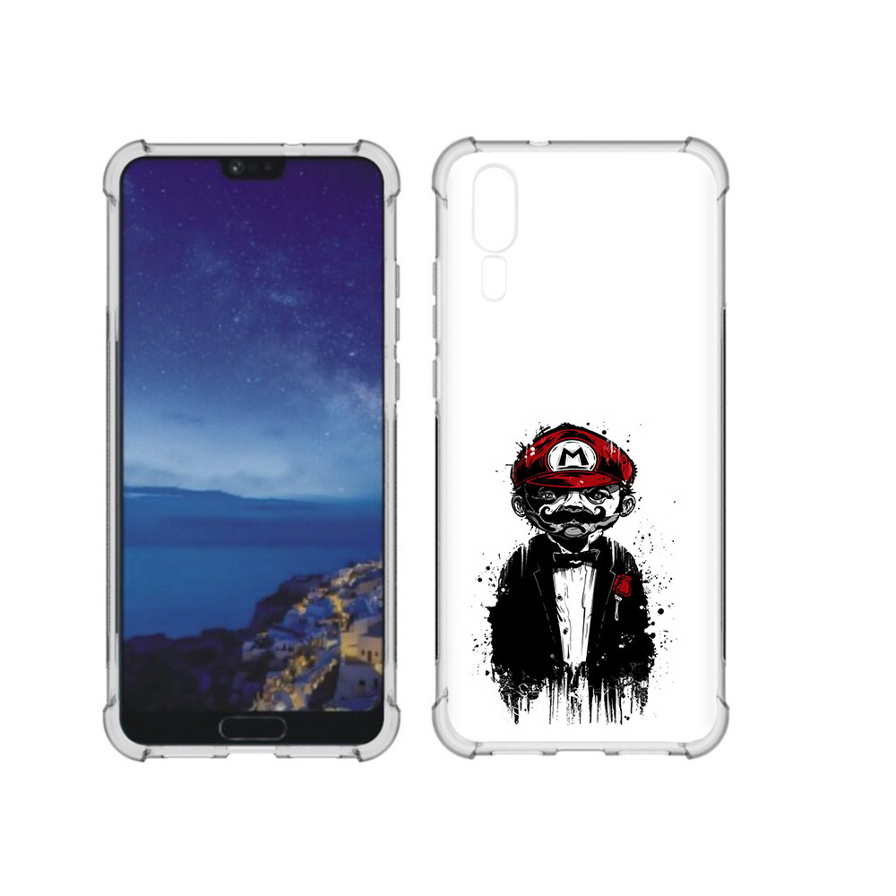 

Чехол MyPads Tocco для Huawei P20 марио (PT108006.52.458), Прозрачный, Tocco