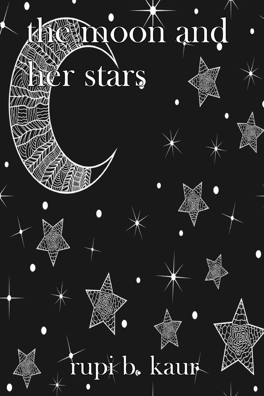 

the moon and her stars