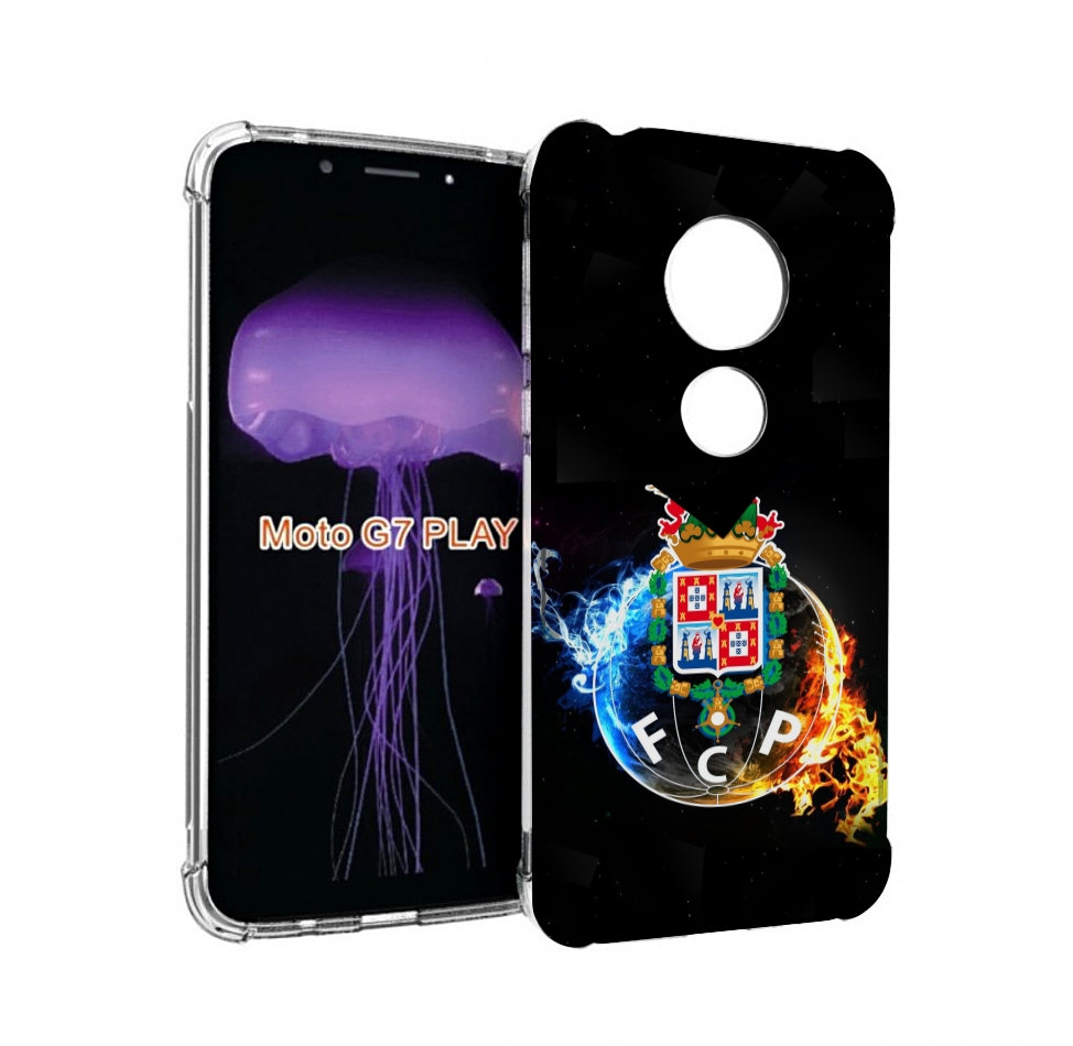 

Чехол MyPads фк порту для Motorola Moto G7 Play, Прозрачный, Tocco