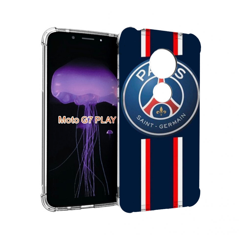 

Чехол MyPads фк псж для Motorola Moto G7 Play, Прозрачный, Tocco