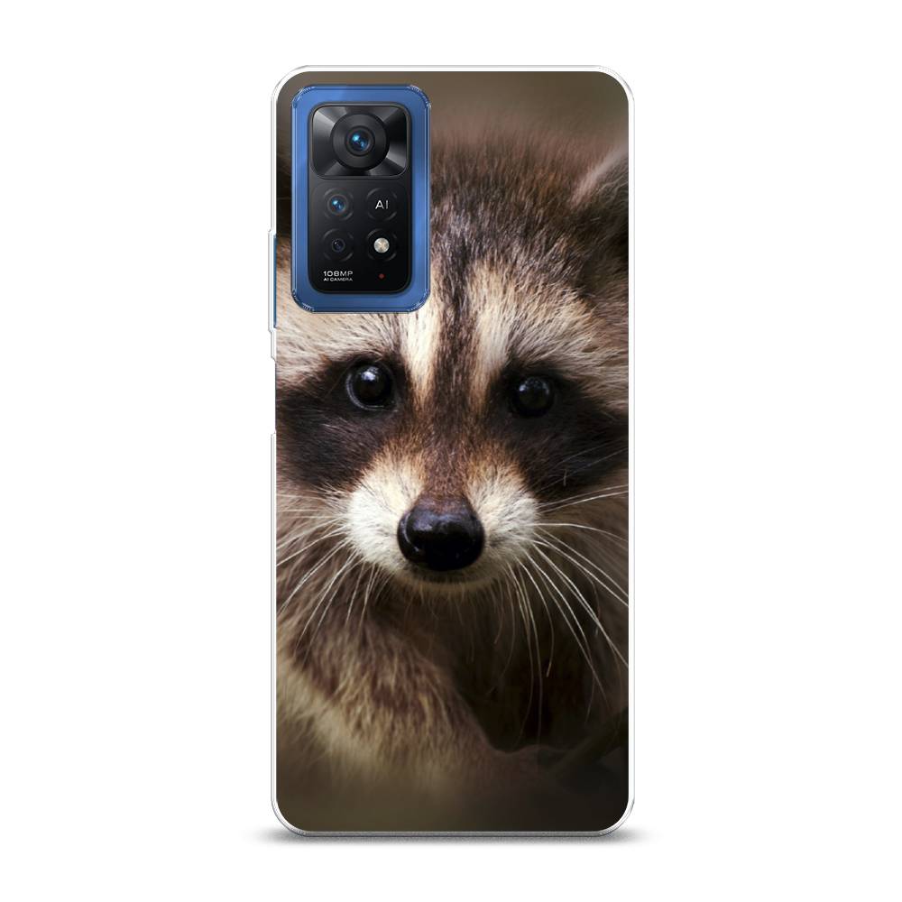 фото Силиконовый чехол "енот" на xiaomi redmi note 11 pro 5g awog
