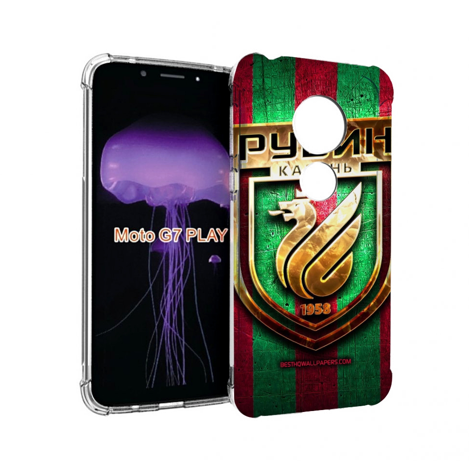 

Чехол MyPads фк рубин казань для Motorola Moto G7 Play, Прозрачный, Tocco