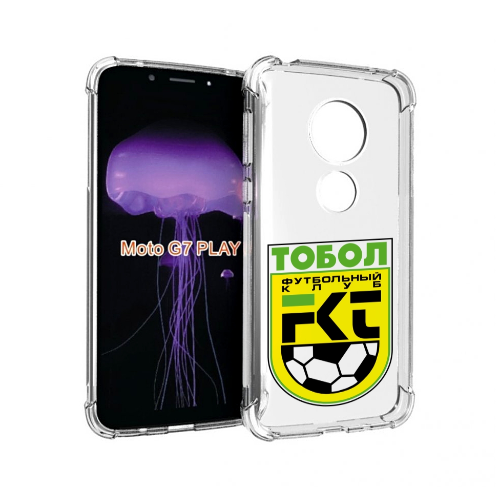 

Чехол MyPads фк тобол мужской для Motorola Moto G7 Play, Прозрачный, Tocco