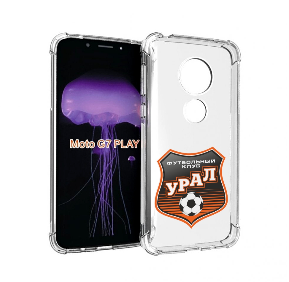 

Чехол MyPads фк урал мужской для Motorola Moto G7 Play, Прозрачный, Tocco