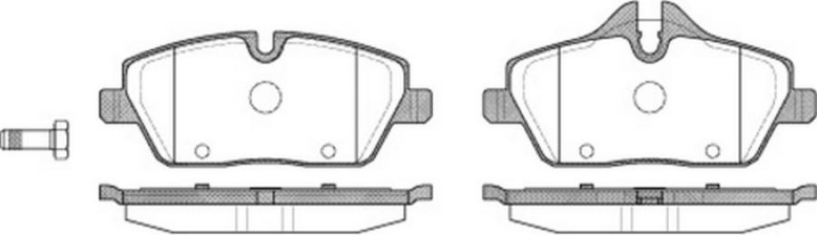 

Тормозные колодки Stellox 1142000SX