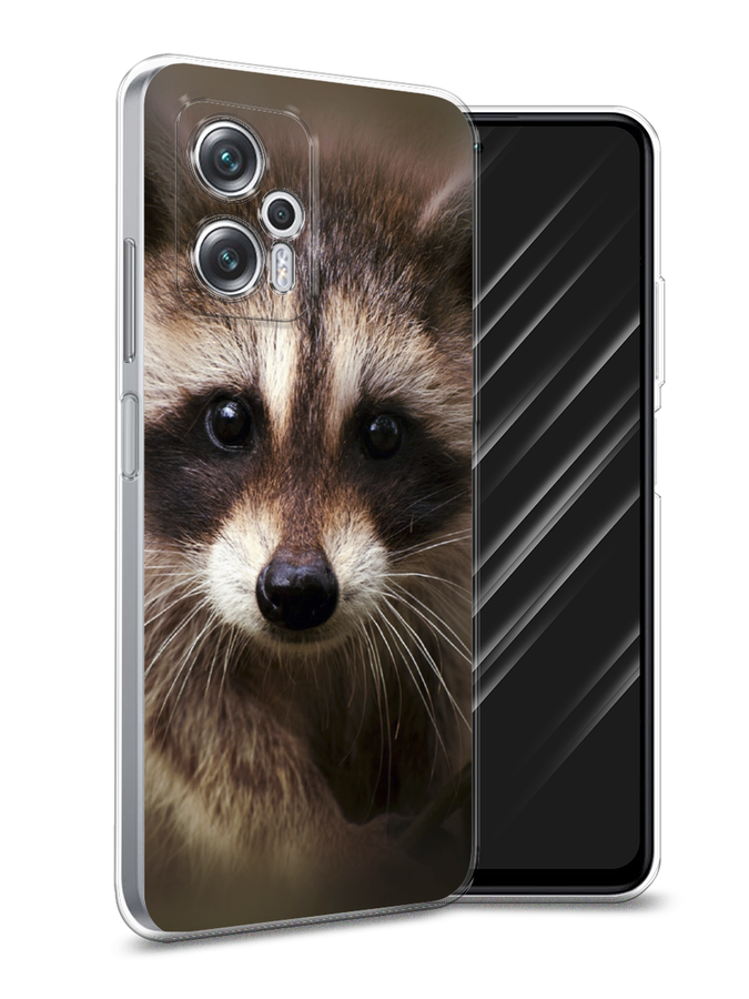 

Чехол Awog на Poco X4 GT/Redmi Note 11T Pro/11T Pro Plus "Енот", Разноцветный, 315250-1