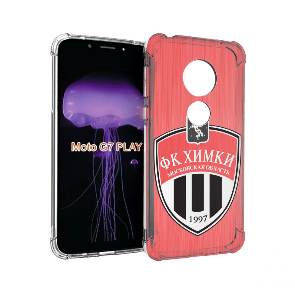 

Чехол MyPads фк химки московская обл для Motorola Moto G7 Play, Прозрачный, Tocco