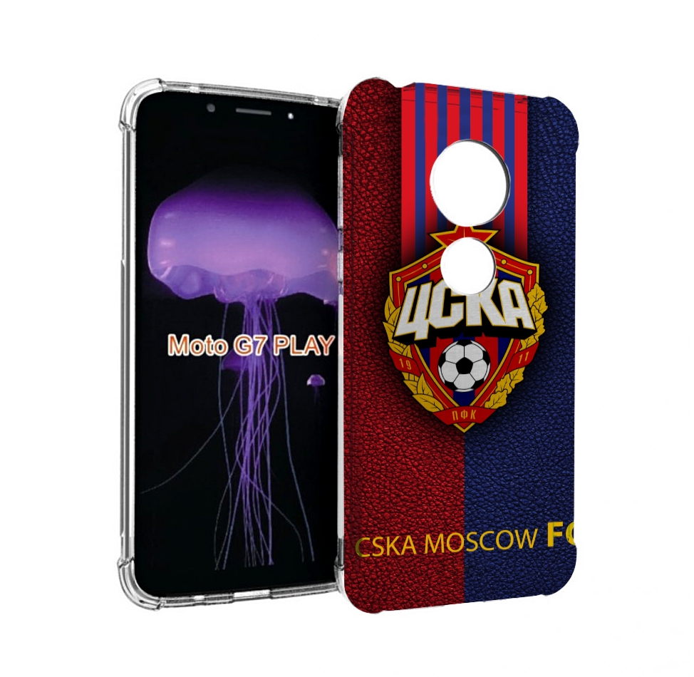 

Чехол MyPads фк цска для Motorola Moto G7 Play, Прозрачный, Tocco