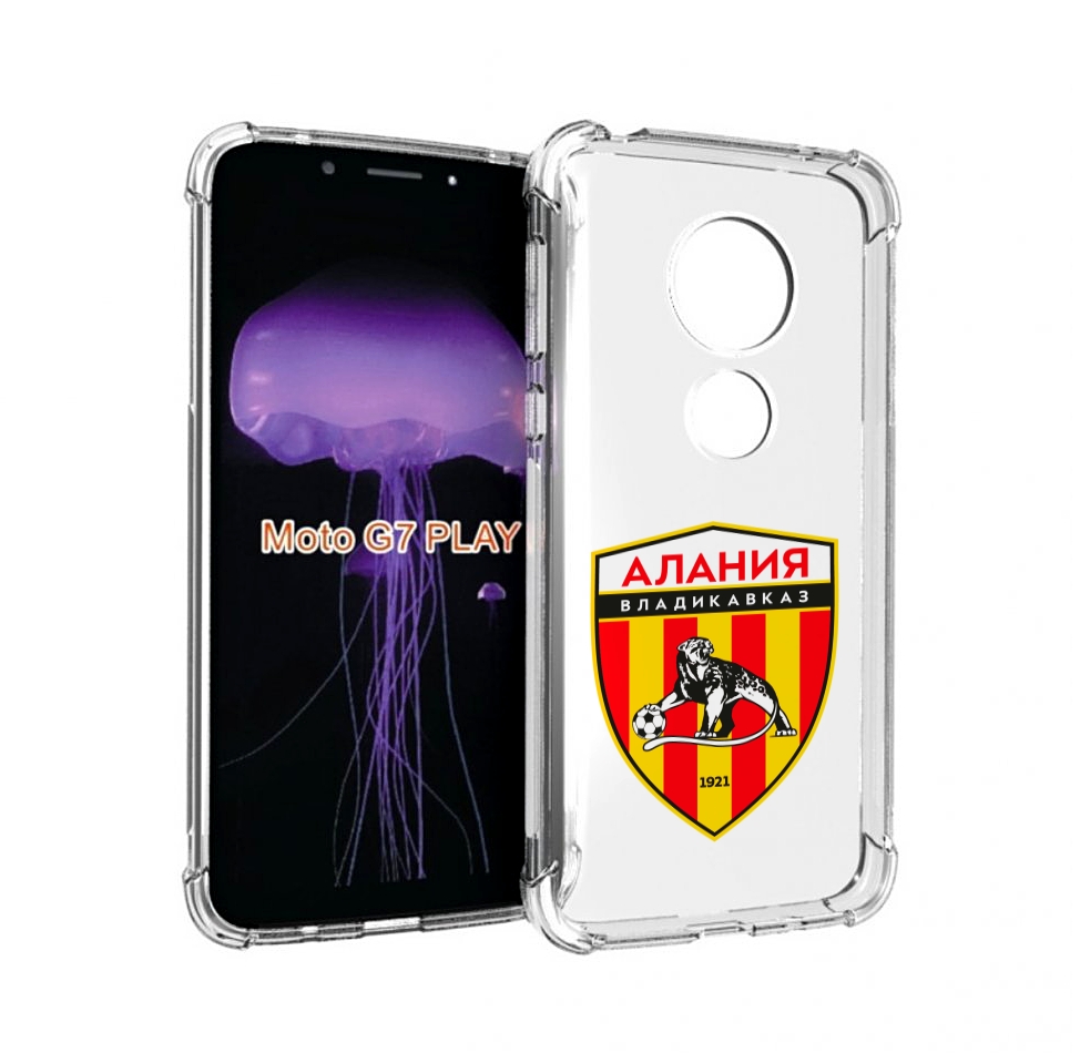 

Чехол MyPads фк-алания-2 для Motorola Moto G7 Play, Прозрачный, Tocco