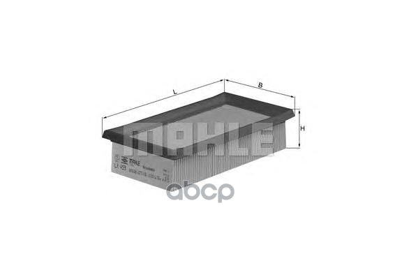 Воздушный фильтр Mahle/Knecht для Fiat Tempra, Tipo 89-96/Alfa Romeo 145, 146 93-99 LX453