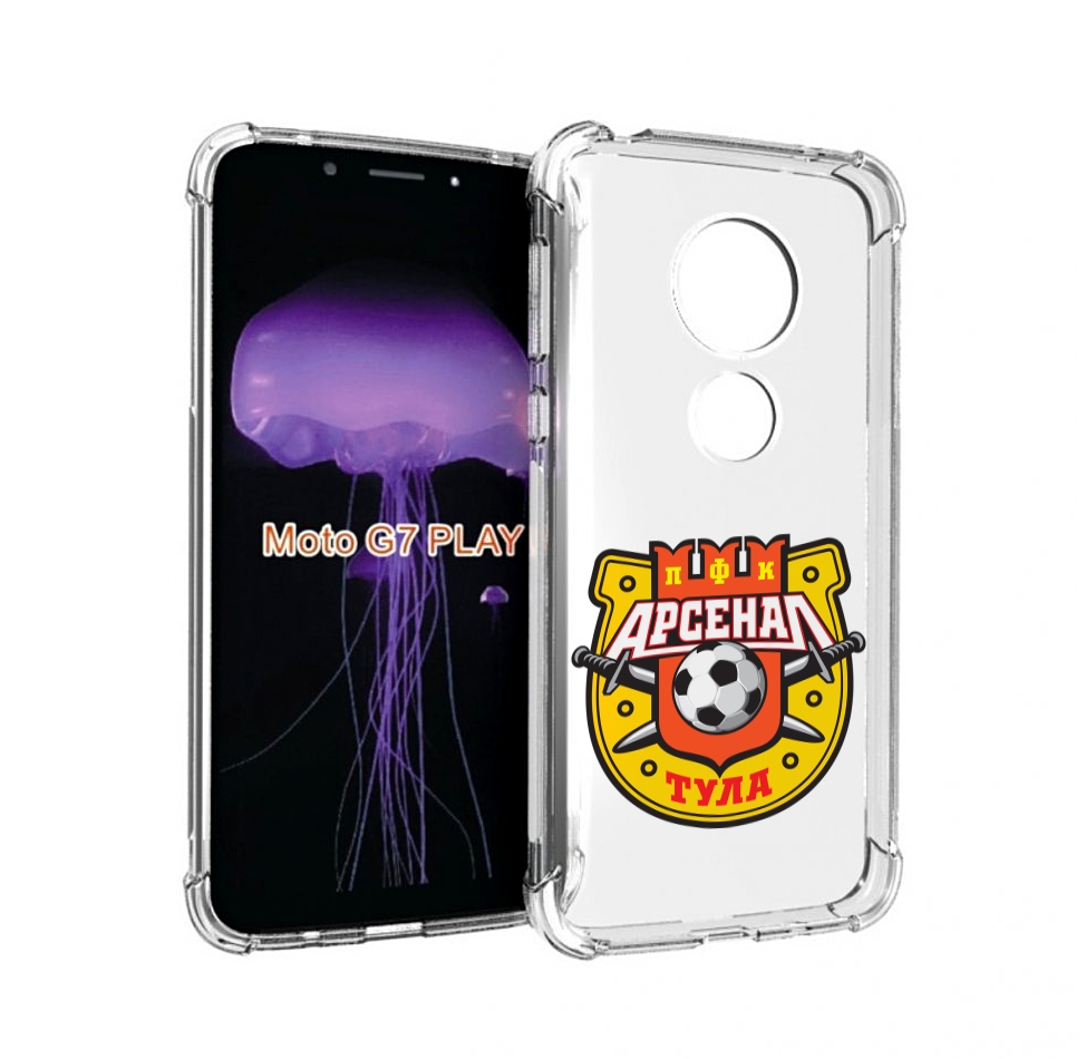 

Чехол MyPads фк-арсенал-тула-2 для Motorola Moto G7 Play, Прозрачный, Tocco