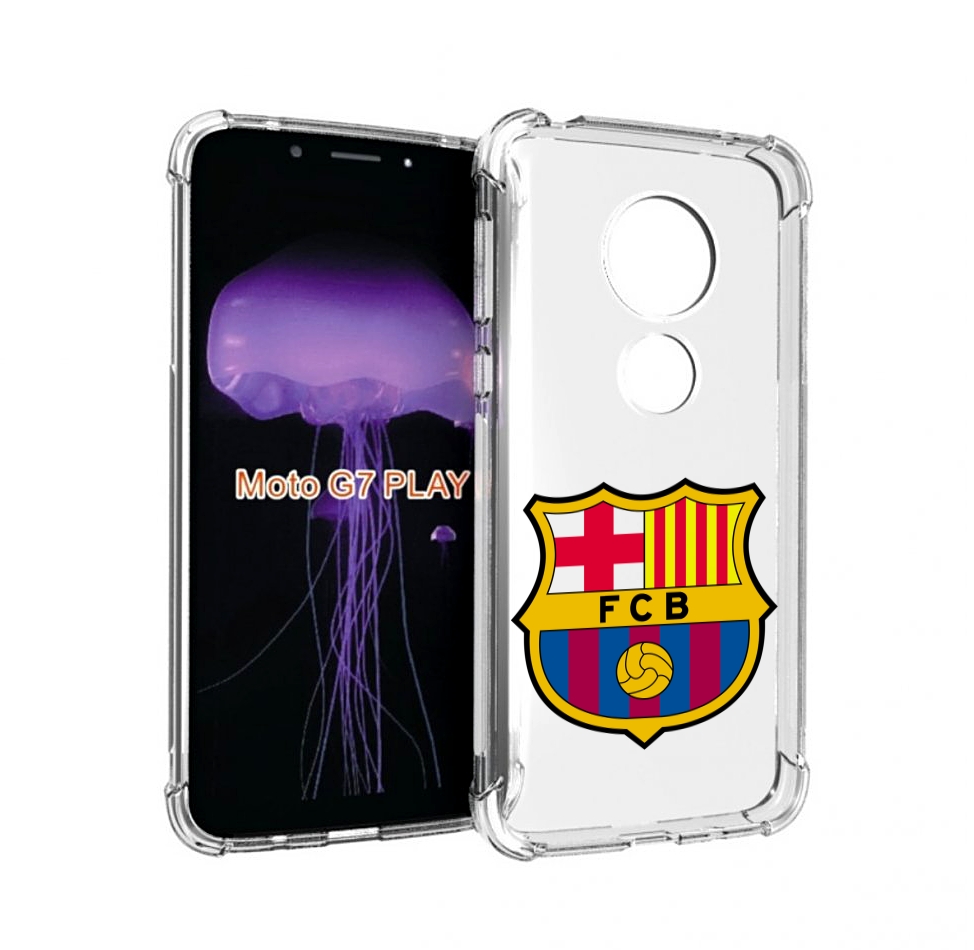 

Чехол MyPads фк-барселона-2 для Motorola Moto G7 Play, Прозрачный, Tocco