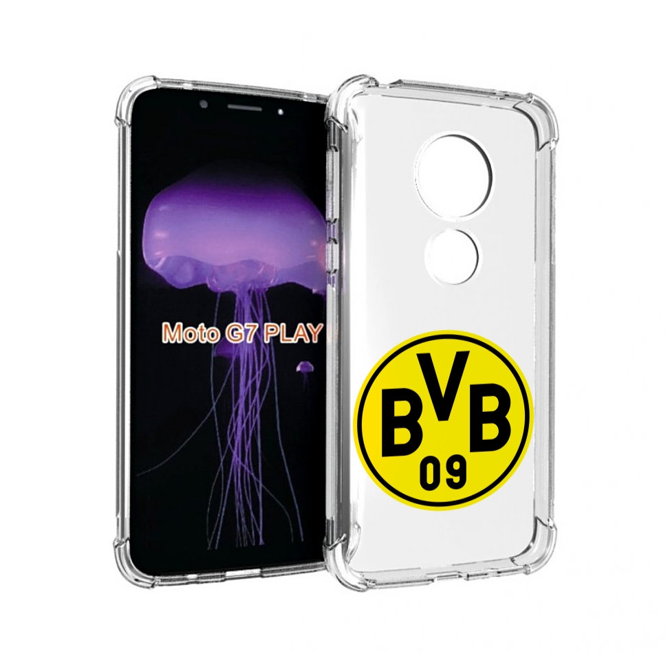 

Чехол MyPads фк-боруссия для Motorola Moto G7 Play, Прозрачный, Tocco