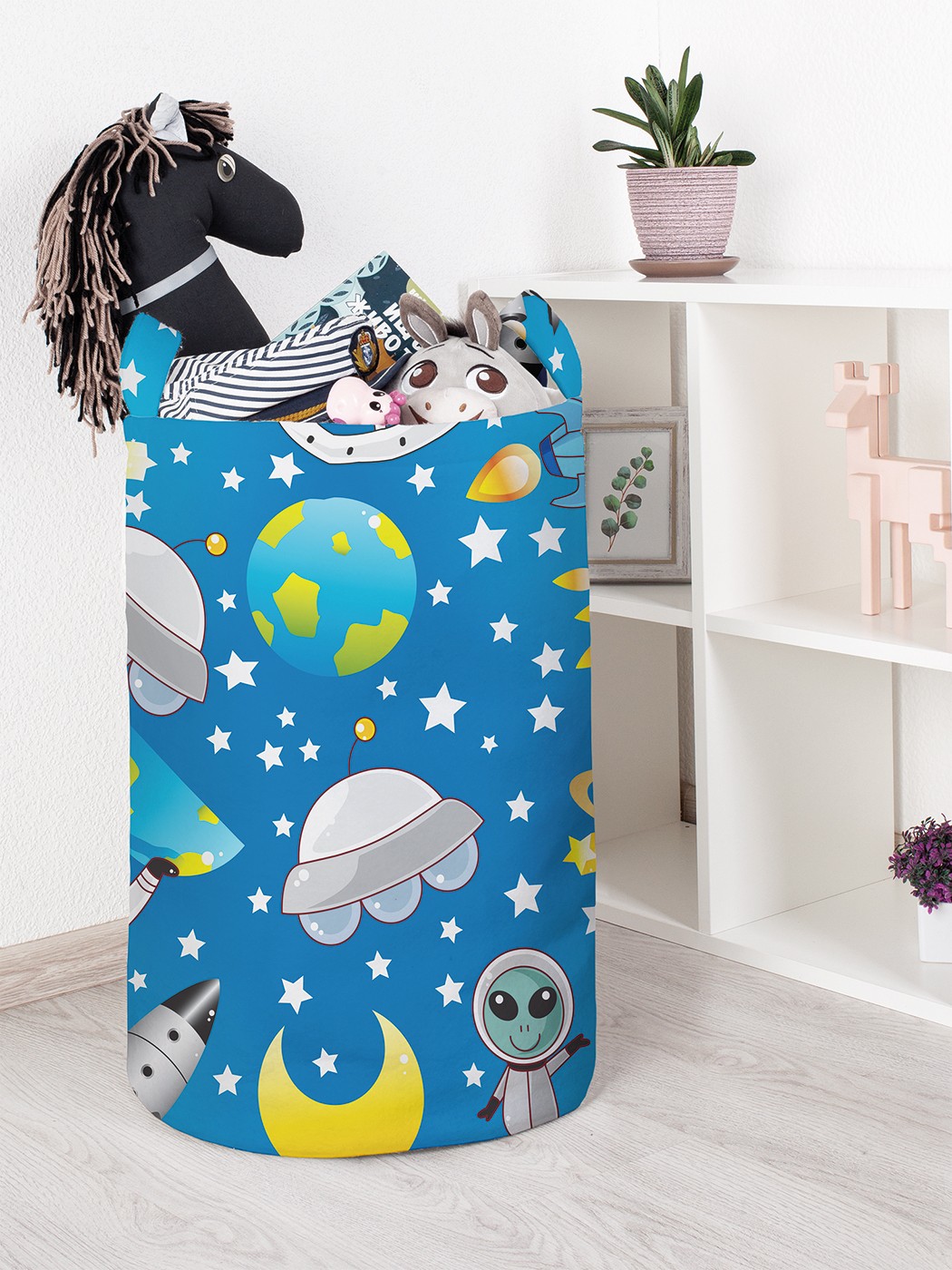 

Корзина для игрушек JoyArty 40x60 см toba_47864_L, Синий