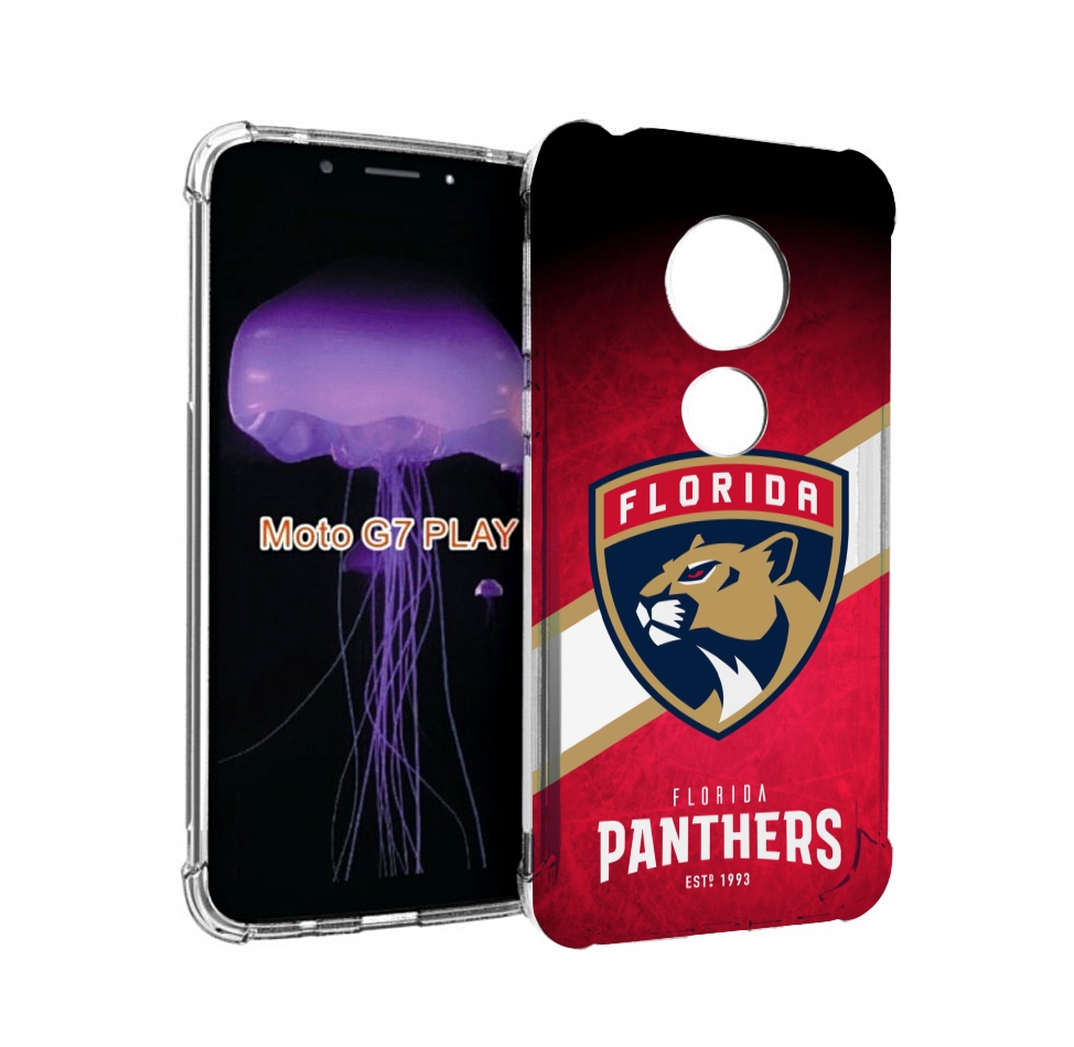 

Чехол MyPads флорида пантерс для Motorola Moto G7 Play, Прозрачный, Tocco