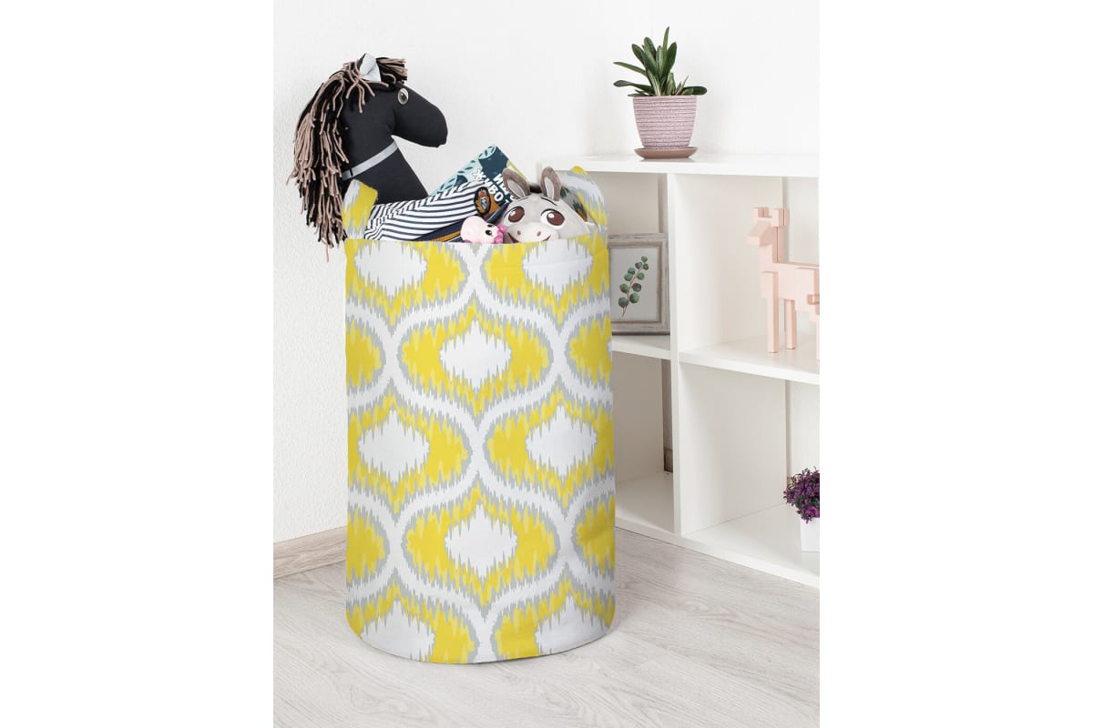 

Корзина для игрушек JoyArty 40x60 см toba_378453_L, Желтый
