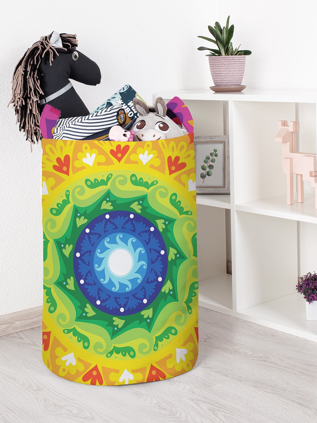 

Корзина для игрушек JoyArty 40x60 см toba_36887_L, Желтый