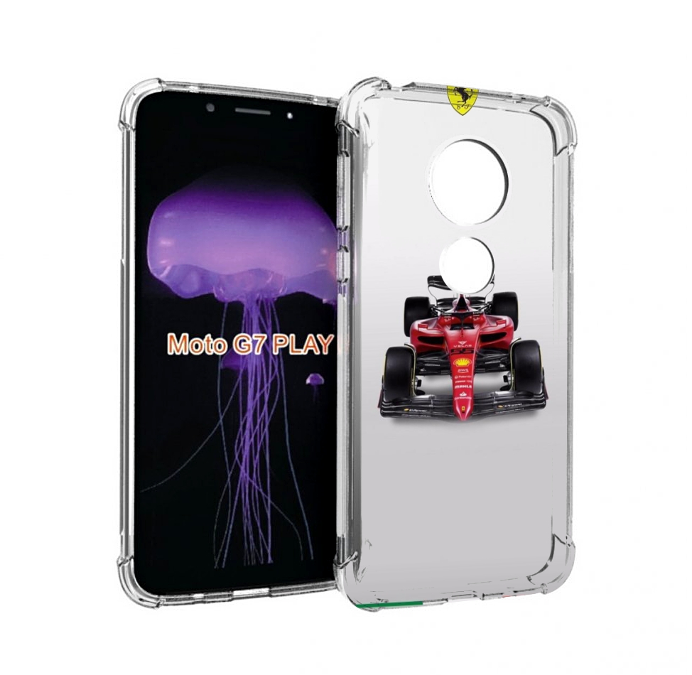 

Чехол MyPads формула 1 феррари для Motorola Moto G7 Play, Прозрачный, Tocco